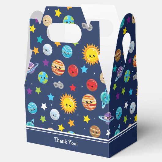 システ太陽のムのパター子供へン誕生日 フェイバーボックス (オープン)