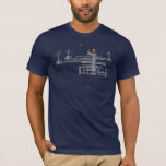 システ太陽のムの宇宙 Tシャツ<br><div class="desc">システム太陽のOrrery in宇宙オタク系の天文学者のT型。地球、月、惑星の火星、金星、マーキュリー、そして大きな巨人の木星、土星、天王星と天王星の宇宙のtシャツで私たちの惑星とシステムの地球の惑星とのギークの画像クールは、天文学の学生、天文学者やスパイのSF映画のファンのために。</div>