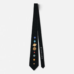 システ太陽のムの惑星専攻の ネクタイ