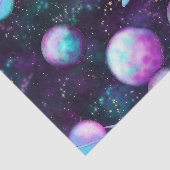 システ太陽のムグロー |コズミックブルーパープルピンク惑星 薄葉紙 (詳細)