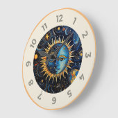 システ太陽のムショーケース時計 ラージ壁時計 (傾斜)