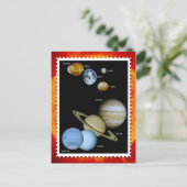 システ太陽のムスタンプデザイン ポストカード (スタンド正面)