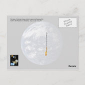 システ太陽のムスタンプデザイン ポストカード (裏面)