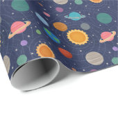 システ太陽のムパターン ラッピングペーパー (ロールコーナー)