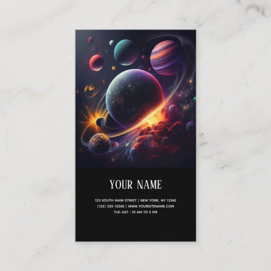 システ太陽のム名刺 名刺 (正面)