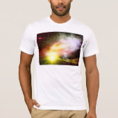 システ太陽のム宇宙天文学メンズTシャツ Tシャツ (正面)