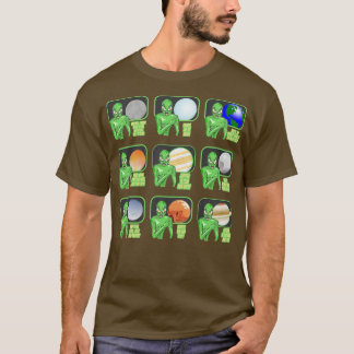 システ太陽のム宇宙旅行 Tシャツ
