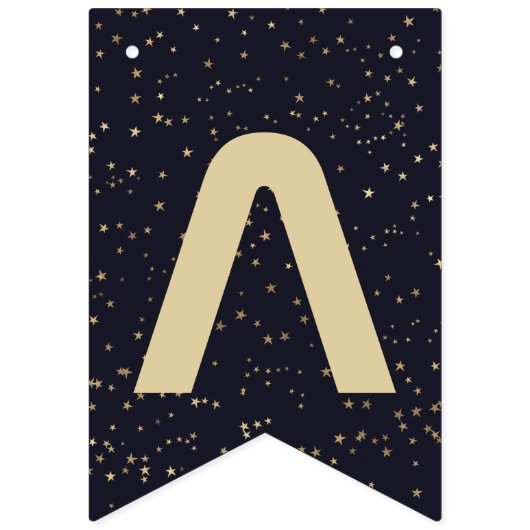 システ太陽のム宇宙飛行士ハッピーバースデータイポグラフィ バンティングフラッグ (第3の旗)