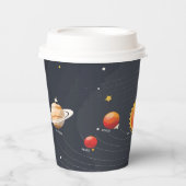 システ太陽のム紙カップ 紙コップ (正面)