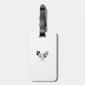 システ太陽のム荷物タグ ラゲッジタグ (裏面縦)