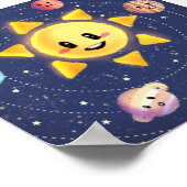 システ太陽のム銀河系惑星 ポスター (角)