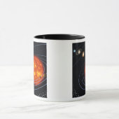 システ太陽のム8 マグカップ (中央)