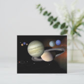 「システ太陽のム」はがき ポストカード (スタンド正面)