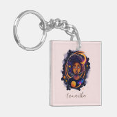 システ太陽のム・アフロウーマン キーホルダー (正面左)