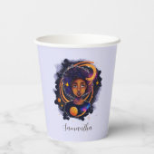 システ太陽のム・アフロウーマン 紙コップ (裏面)