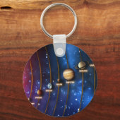 システ太陽のム キーホルダー (正面)