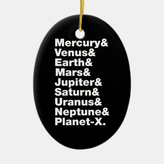 システ太陽のム セラミックオーナメント (正面)