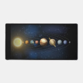 システ太陽のム デスクマット (正面)