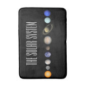 システ太陽のム バスマット (正面縦)