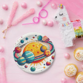 システ太陽のム ペーパープレート (パーティー)