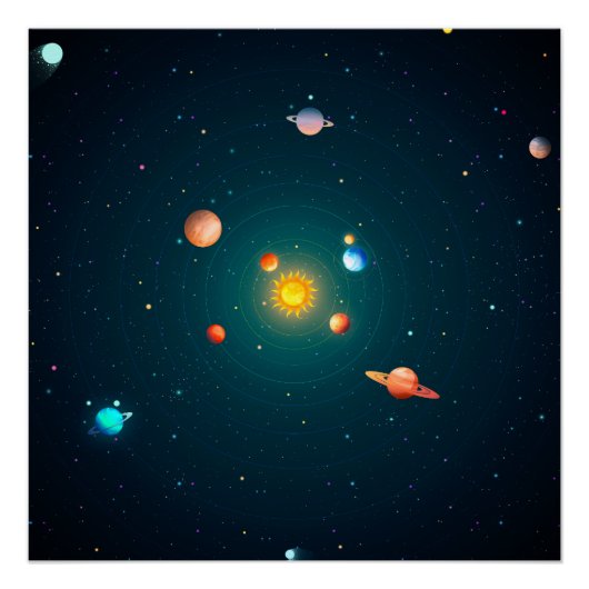 システ太陽のム ポスター (正面)