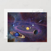 システ太陽のム ポストカード (正面/裏面)