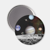 システ太陽のム・モンテ太陽のージ・システム・ガ マグネット (正面/裏面)