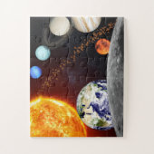 システ太陽のム、宇宙子供部屋、教育パズル ジグソーパズル (縦)