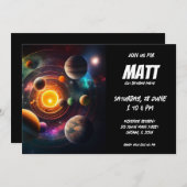 システ太陽のム 招待状 (正面/裏面)