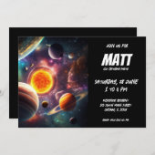 システ太陽のム 招待状 (正面/裏面)