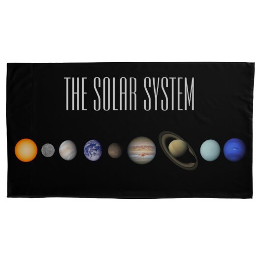 システ太陽のム 枕カバー (正面)