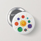 システ太陽のム 缶バッジ (正面&裏面)