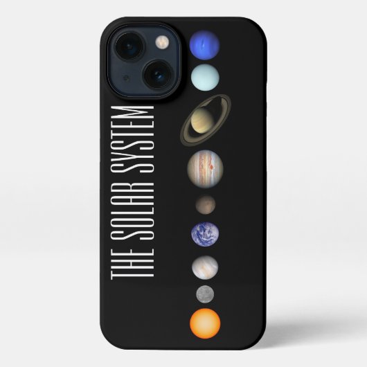 システ太陽のム iPhoneケース (裏面)