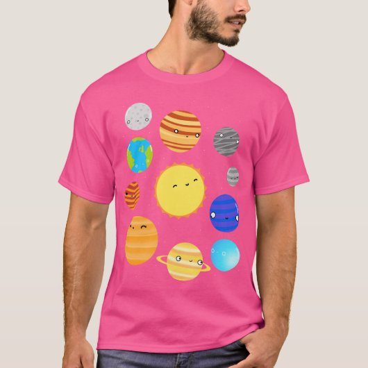 システ太陽のム Tシャツ (正面)