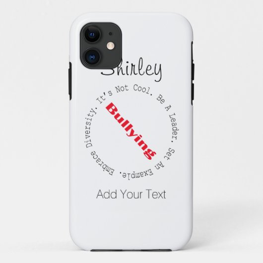 シストップャーリー·テイラーのいじめの概要 Case-Mate iPhoneケース (裏面)