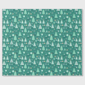 シストマキュートツリーラッピング紙 ラッピングペーパー (フラット)