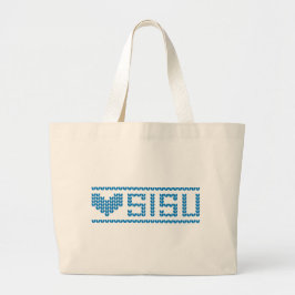 シスハートニットバッグ ラージトートバッグ