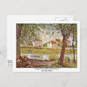 シスリー・アルフレッドの村 ポストカード (正面/裏面)