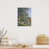 シスリー – Morning On The Loign 1879 ポスター (キッチン)