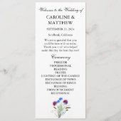 シスルパープルエレガントフローラ結婚ズ プログラム (正面)