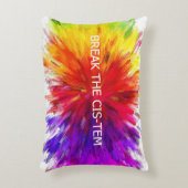 シス形temのフリースブランケットを壊して下さい アクセントクッション (正面(垂直))