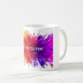 シス形temのマグを壊して下さい コーヒーマグカップ (正面右)