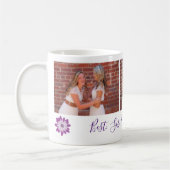 シス最高のエバー誕生日シス愛の岩パーソナライズ コーヒーマグカップ (左)