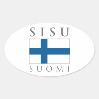 シス・スオミ 楕円形シール