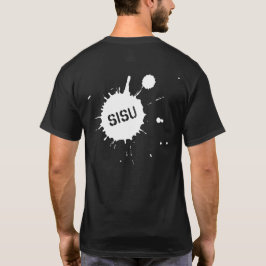 シス スプラッター バック ダークTシャツ Tシャツ