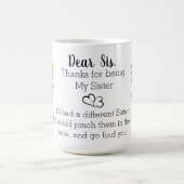 シス・親愛コーヒー・マグ コーヒーマグカップ (中央)