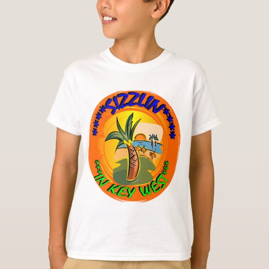 シズリンイン鍵ウエスト Tシャツ (正面)