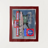 シズリングシニアジャンプウィングス82機上空部 タペストリー (正面)