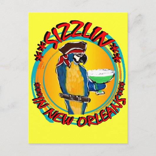 シズリンパロッツ ポストカード (正面)