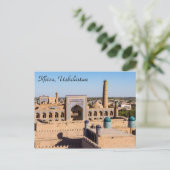 シタデルクニャアークの眺め – ウズベキスタン,キスタン ポストカード (スタンド正面)